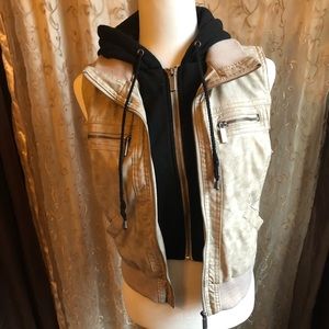 double zip vest